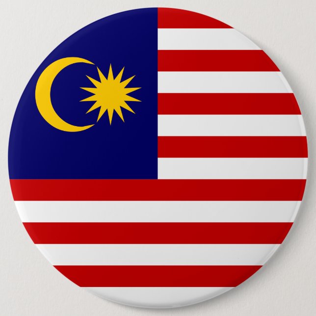Malaysia Flag Button (Front)