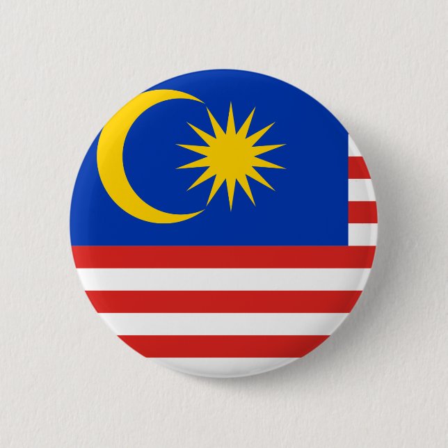 Malaysia Flag Button (Front)