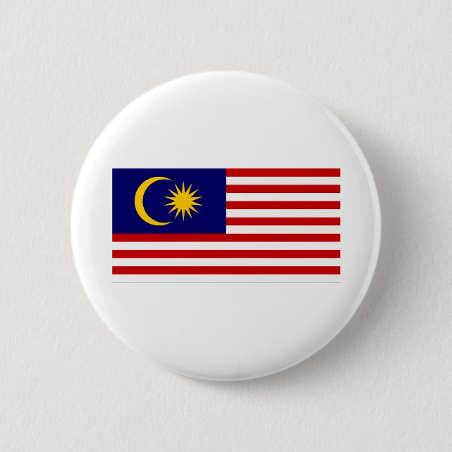 Malaysia Flag Button (Front)