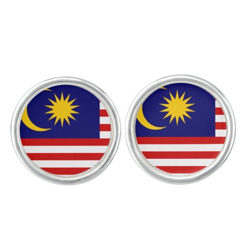 Malaysia Flag Cufflinks