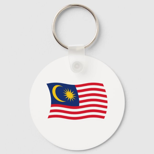 Malaysia Flag Keychain (Front)