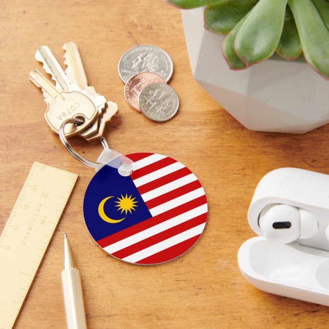 Malaysia flag keychain (Desk)