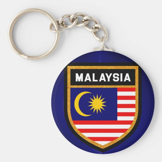 Malaysia Flag Keychain | Zazzle.com