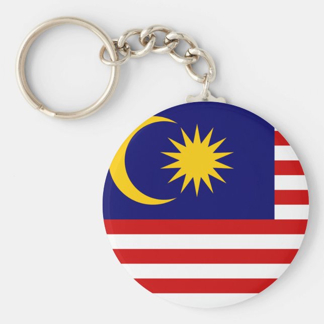 Malaysia Flag Keychain (Front)