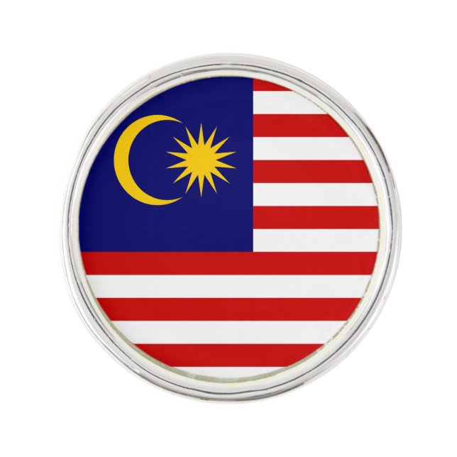 Malaysia Flag Lapel Pin (Front)