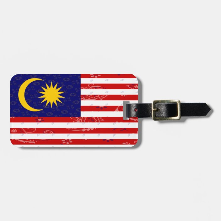 MARYLAND STATE FLAG LUGGAGE TAG