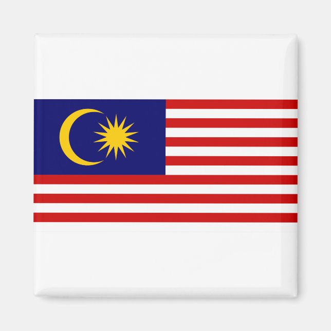 Malaysia Flag Magnet (Front)