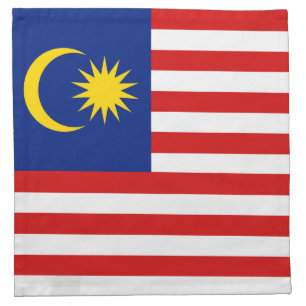 Malaysia Flag Napkin