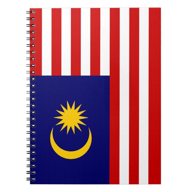 Malaysia flag notebook (Front)