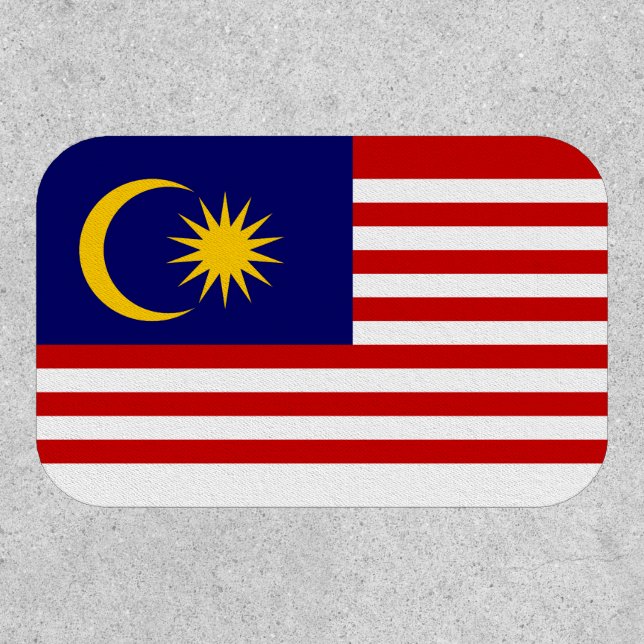 Malaysia Flag Patch (Front)
