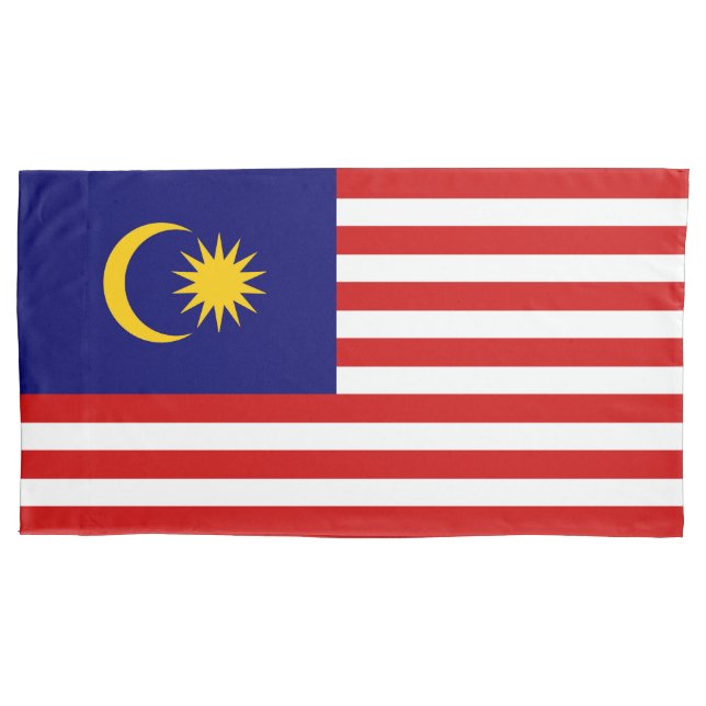 Malaysia flag pillow case (Front)