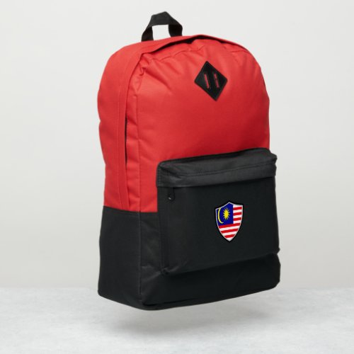 Malaysia flag port authority backpack