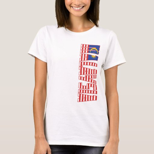 Malaysia Flag T-Shirt | Zazzle