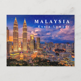 Malaysia KLCC Postcard