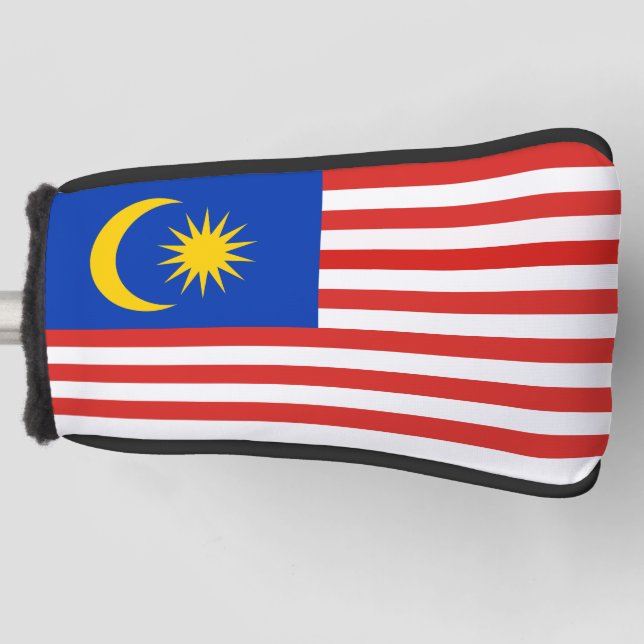 Malaysia Malay flag Jalur Gemilang Golf Head Cover (Front)