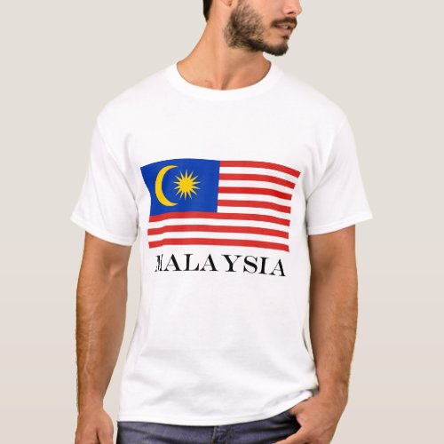 Malaysia Malay flag Jalur Gemilang T_Shirt