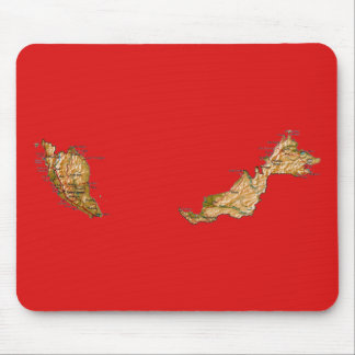 Malaysia Map Mousepad