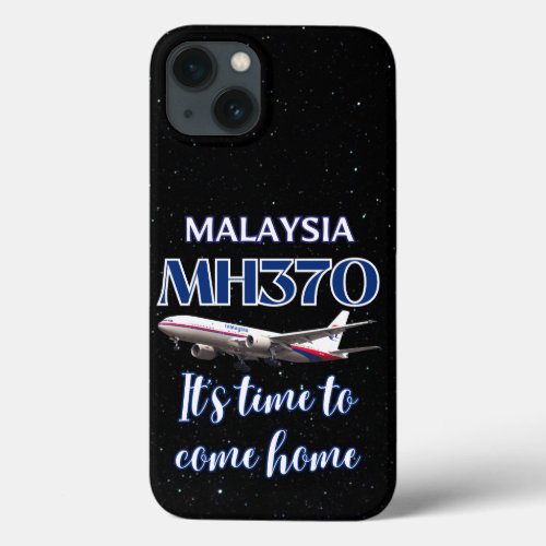 Malaysia MH370 Its Time to Come Home iPhone 13 Case