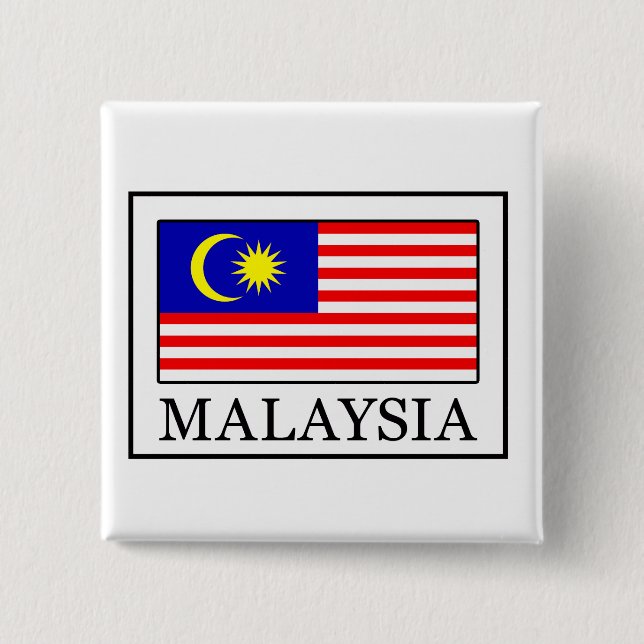 Malaysia Pinback Button (Front)