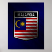 Flag of Malaysia Poster | Zazzle
