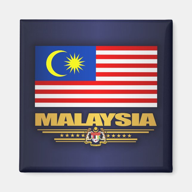 "Malaysia Pride" Magnet (Front)