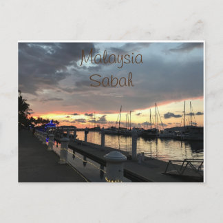 Malaysia - Sabah - Kota Kinabalu Postcard