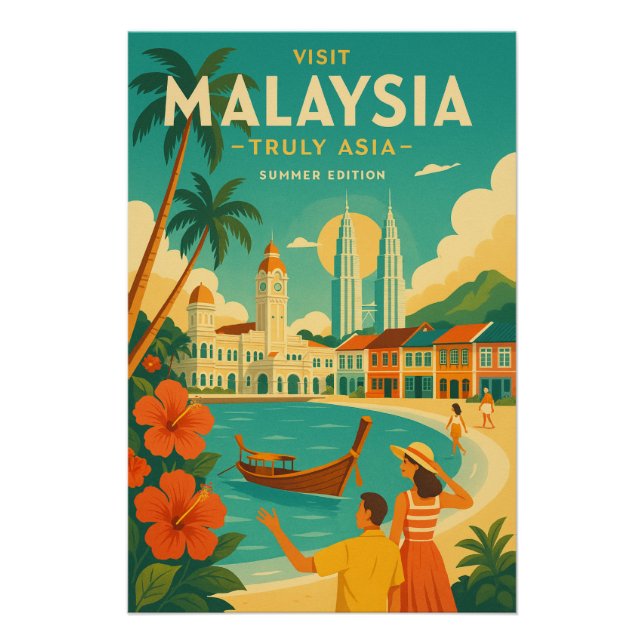 Malaysia – Truly Asia Summer Edition Poster (Front)