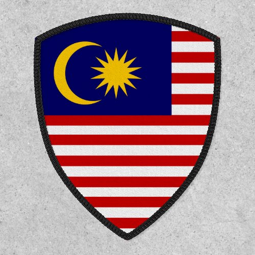 Malaysian Flag Flag of Malaysia Patch