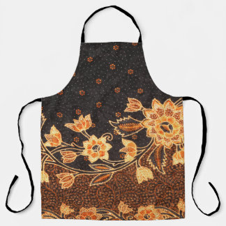 Malaysian Indonesian Batik Art Beauty Apron