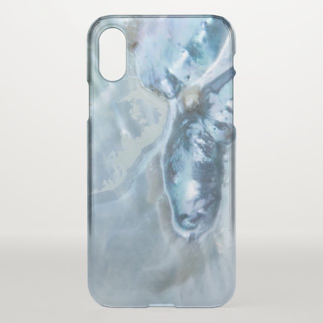 Malaysian Mother of Pearl Uncommon iPhone Case (Back)