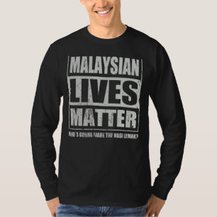 Malaysian Nasi Lemak Uduk Gurih Malay Food Special T-Shirt