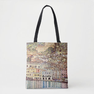 Malcesine at Lake Garda by Gustav Klimt Tote Bag