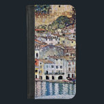 Malcesine at Lake Garda, Gustav Klimt iPhone 8/7 Wallet Case<br><div class="desc">Gustav Klimt (July 14, 1862 – February 6, 1918) was an Austrian symbolist painter and one of the most prominent members of the Vienna Secession movement. Klimt is noted for his paintings, murals, sketches, and other objets d'art. In addition to his figurative works, which include allegories and portraits, he painted...</div>