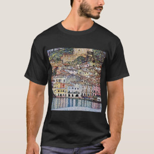 Malcesine at Lake Garda, Gustav Klimt T-Shirt