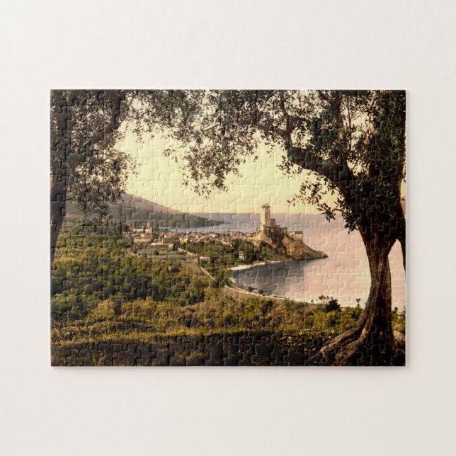 Malcesine Lake Garda Italy Jigsaw Puzzle (Horizontal)