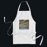 Malcesine on Lake Garda By Gustav Klimt Adult Apron<br><div class="desc">Malcesine on Lake Garda (1913) by Gustav Klimt is a vintage Victorian Era Art Nouveau fine art symbolism painting. A beautiful view of the Italian city of Malcesine with buildings and houses on the edge of the harbor. The homes and boats cast a reflection in the calm water. You can...</div>