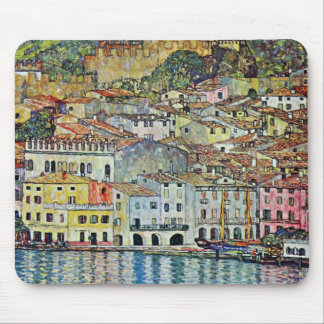 Malcesine on Lake Garda By Gustav Klimt Mouse Pad