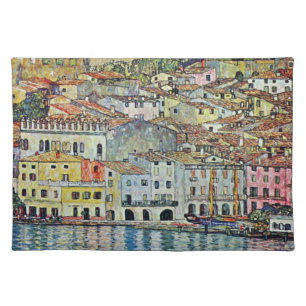 Malcesine on Lake Garda By Gustav Klimt Placemat