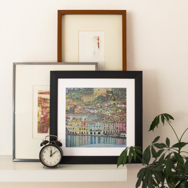 Malcesine on Lake Garda By Gustav Klimt Poster (Creator Uploaded)