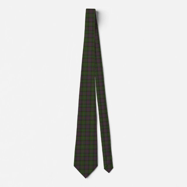 Malcolm Clan Tartan Neck Tie (Front)