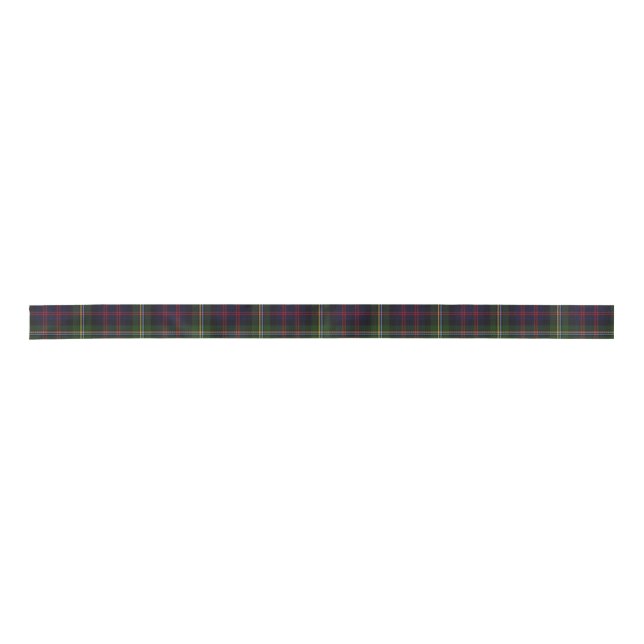 Malcolm Clan Tartan Plaid Ribbon (Front)