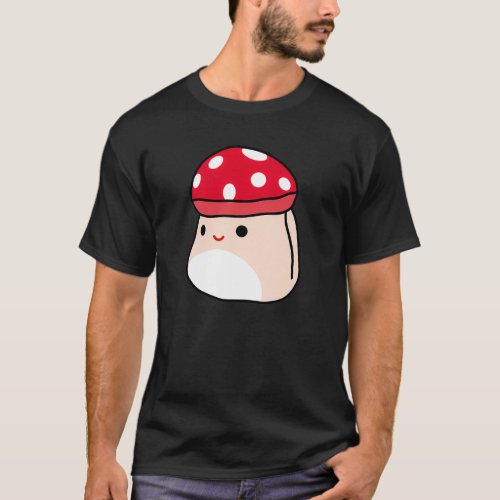 Malcolm Mushroom Squishmallow T_Shirt