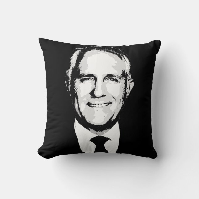 Malcolm Turnbull Throw Pillow (Front)