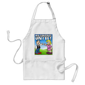 Malcontents Unite Adult Apron