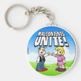 Malcontents Unite Keychain