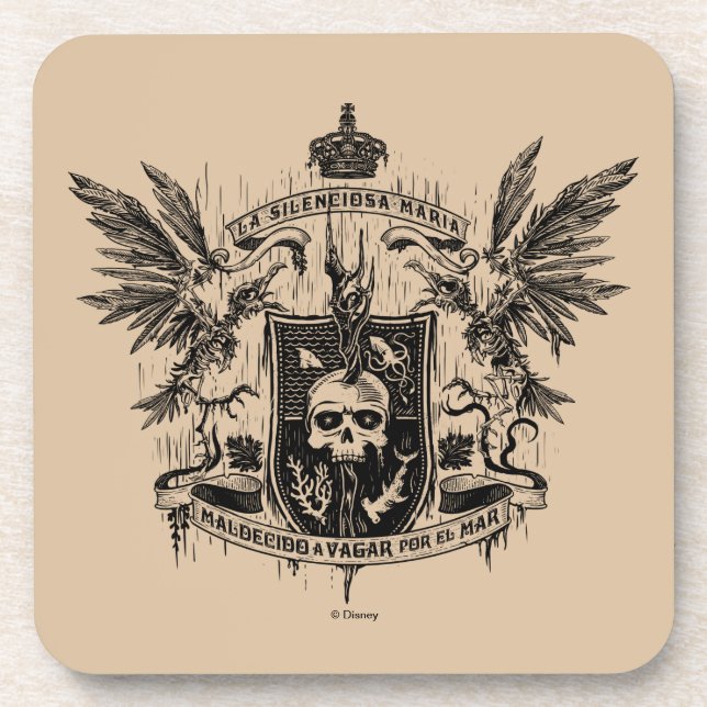 Maldecido a Vagar Por El Mar Coaster (Front)