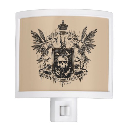 Maldecido a Vagar Por El Mar Night Light (Front)
