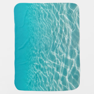 Maldive Beach Reflections Beautiful View. Baby Blanket