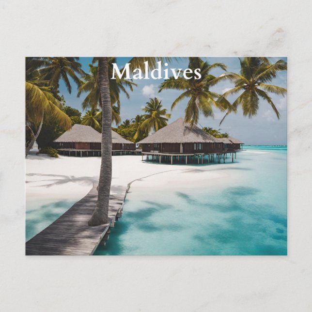 Maldives (5) postcard (Front)