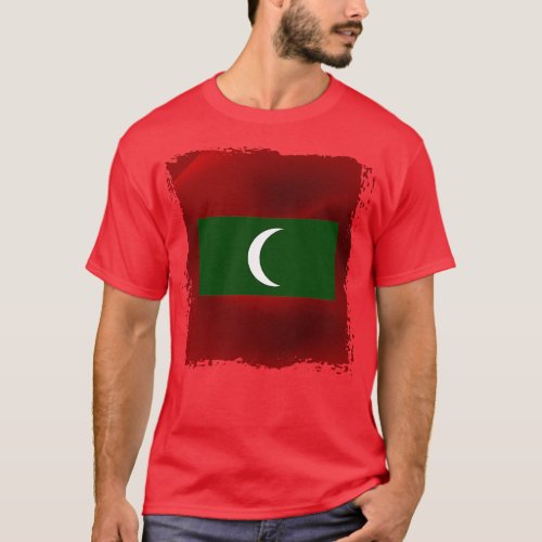 Maldives Artwork T_Shirt